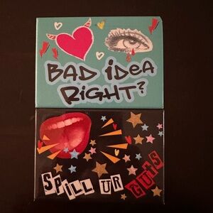Olivia Rodrigo Magnet Bundle – 2 Pack (GUTS / Bad Idea Right?)
